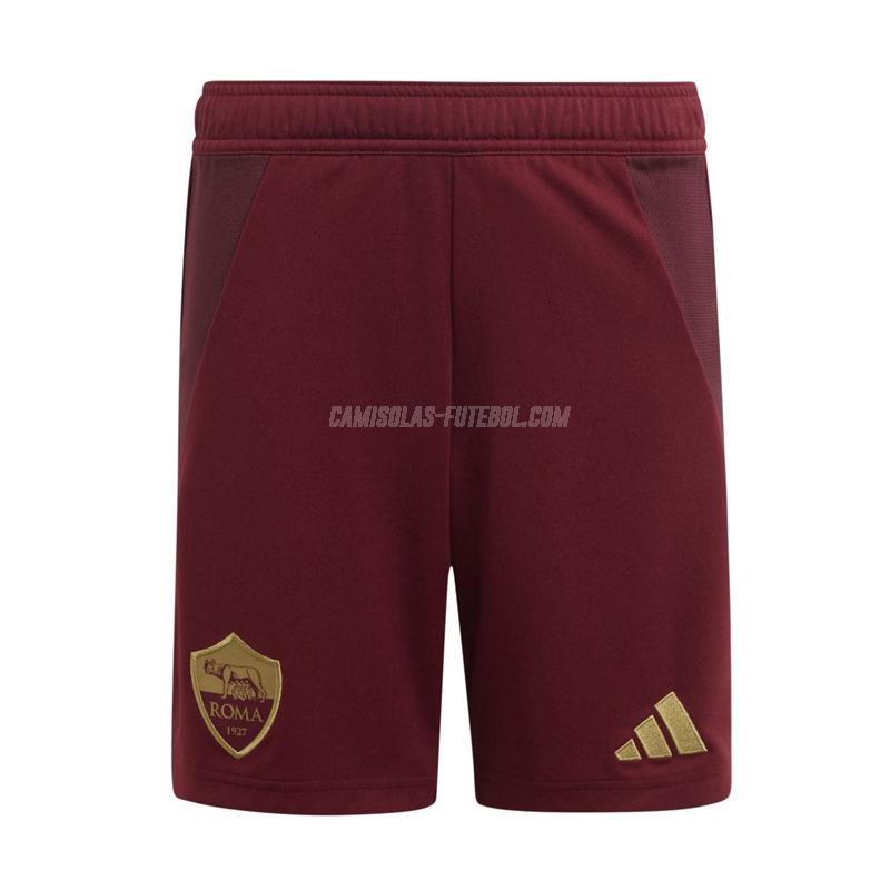 adidas calções as roma equipamento principal 2024-25