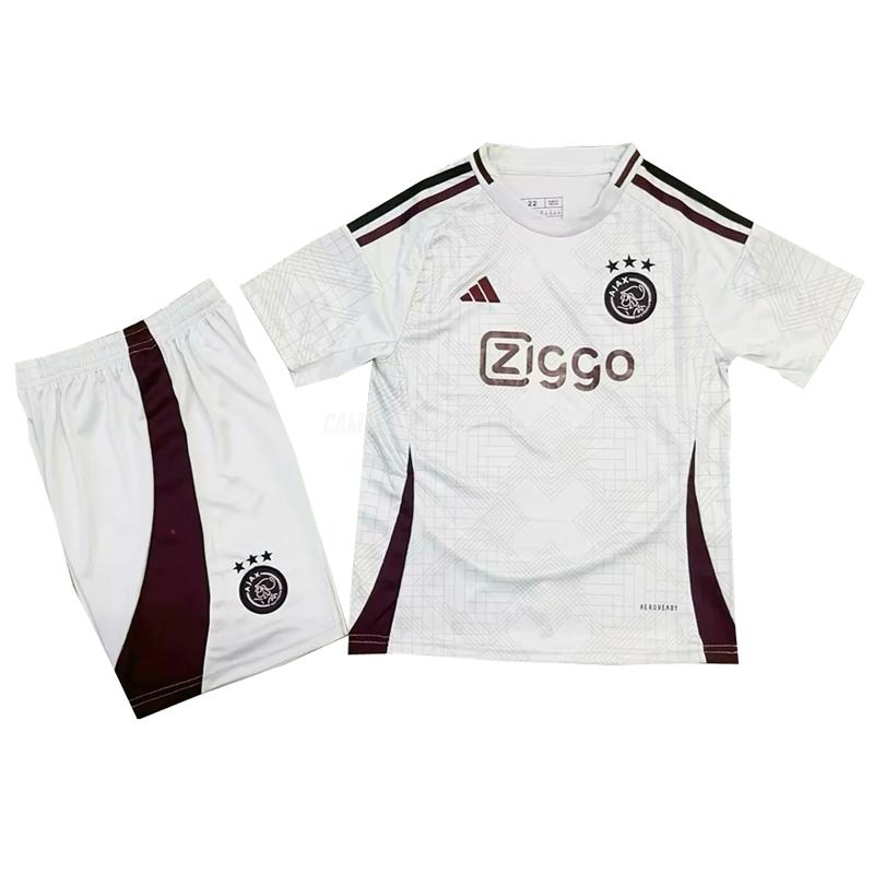 adidas camisola ajax crianças equipamento alternativo 2024-25