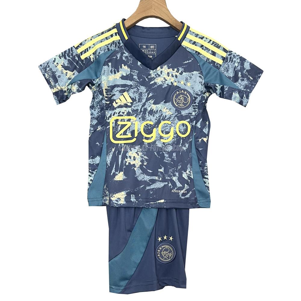 adidas camisola ajax crianças equipamento suplente 2024-25