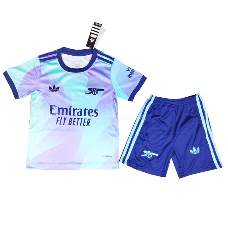 adidas camisola arsenal crianças equipamento alternativo 2024-25