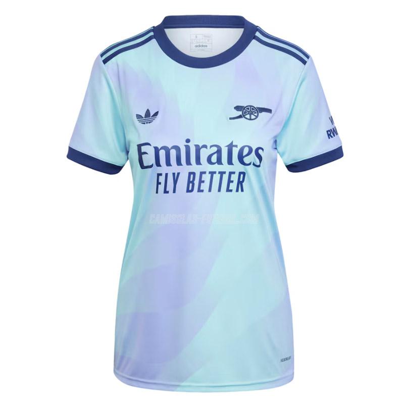 adidas camisola arsenal mulher equipamento alternativo 2024-25