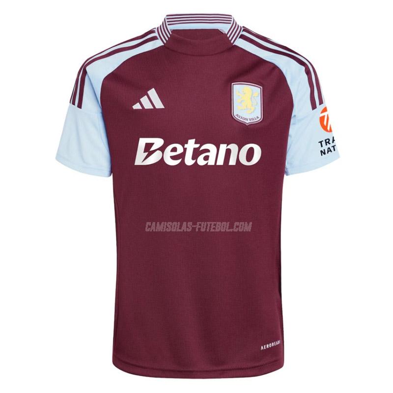 adidas camisola aston villa equipamento principal 2024-25