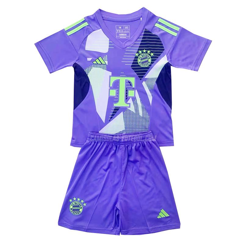 adidas camisola bayern de munich crianças roxo 2024-25