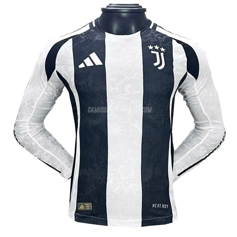 adidas camisola juventus manga comprida equipamento principal 2024-25