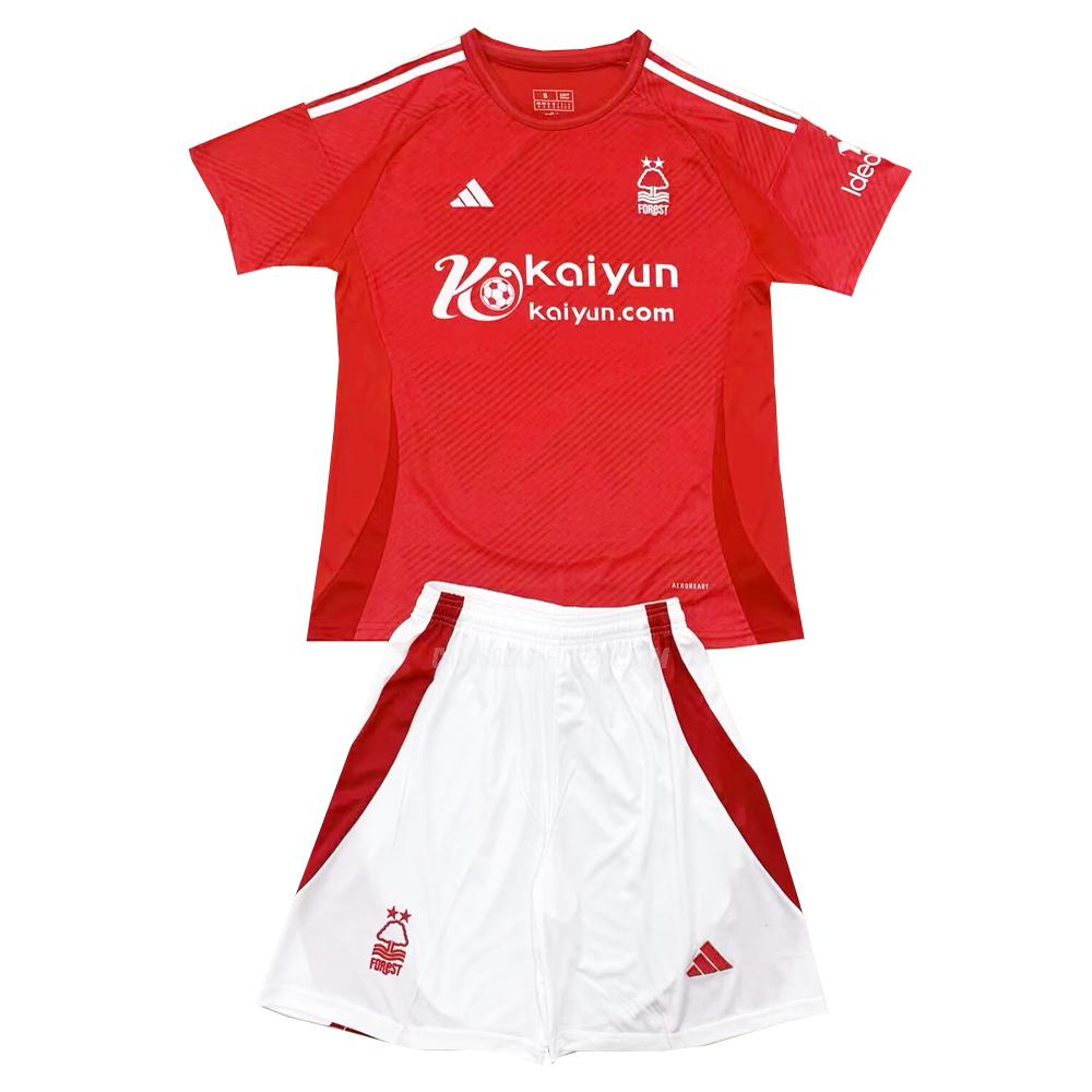 adidas camisola nottingham forest crianças equipamento principal 2024-25