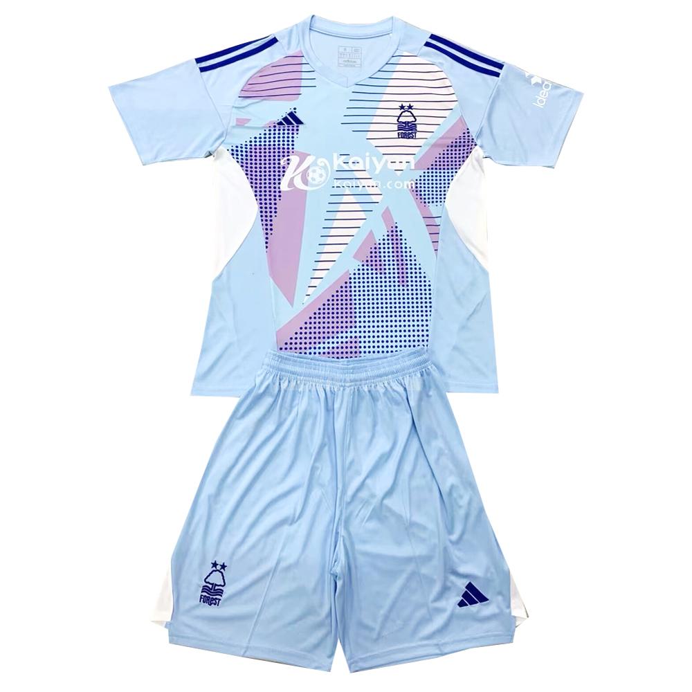 adidas camisola nottingham forest crianças guarda-redes 2024-25