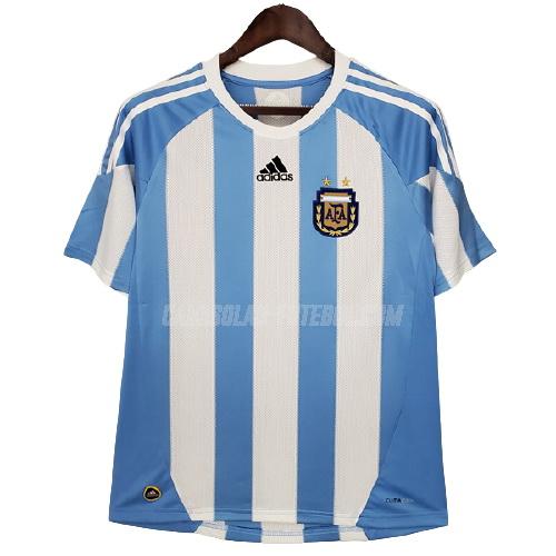 adidas camisola retrô argentina equipamento principal 2010