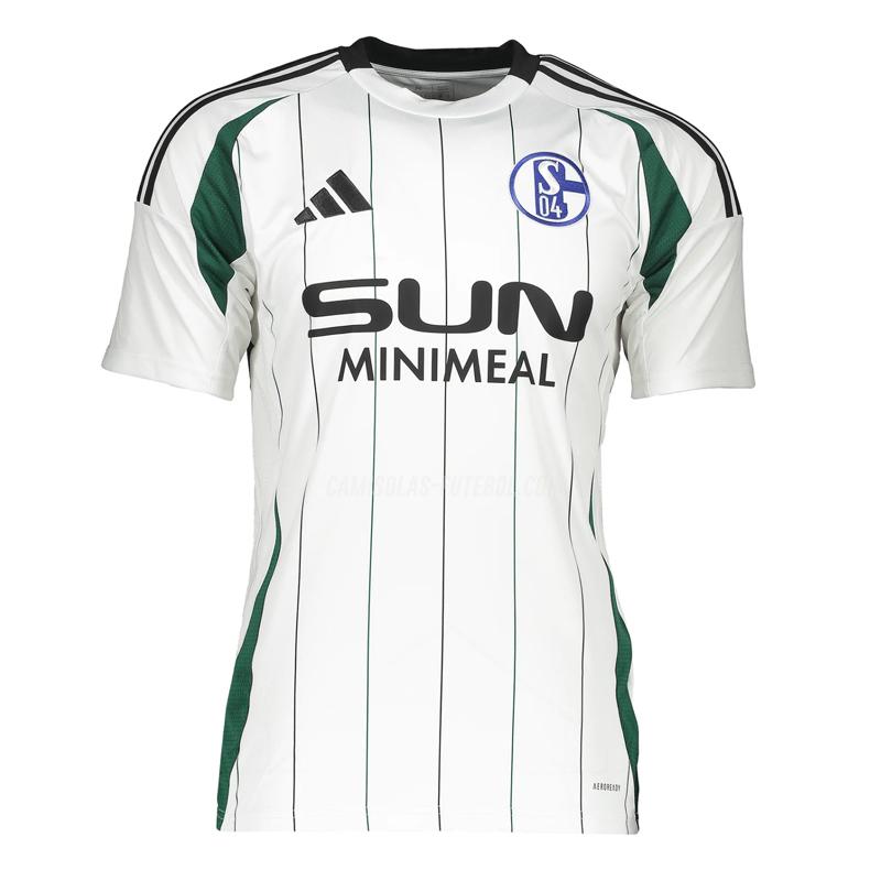 adidas camisola schalke 04 equipamento suplente 2024-25