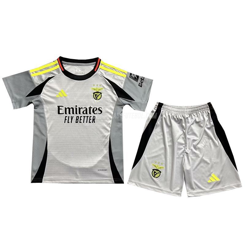 adidas camisola sl benfica crianças equipamento alternativo 2024-25