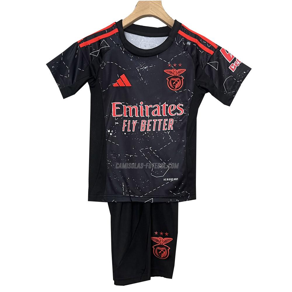 adidas camisola sl benfica crianças equipamento suplente 2024-25