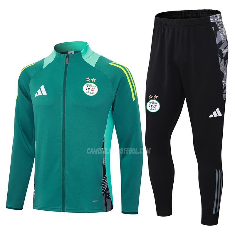 adidas casaco argélia a241217 verde 2024-25