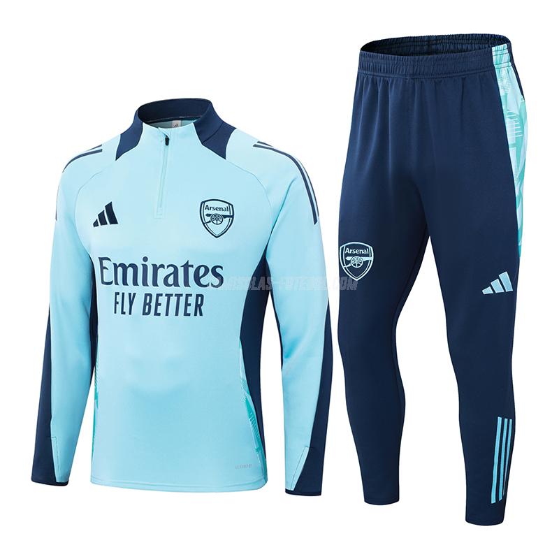 adidas sweatshirt arsenal azul chiaro 2024-25