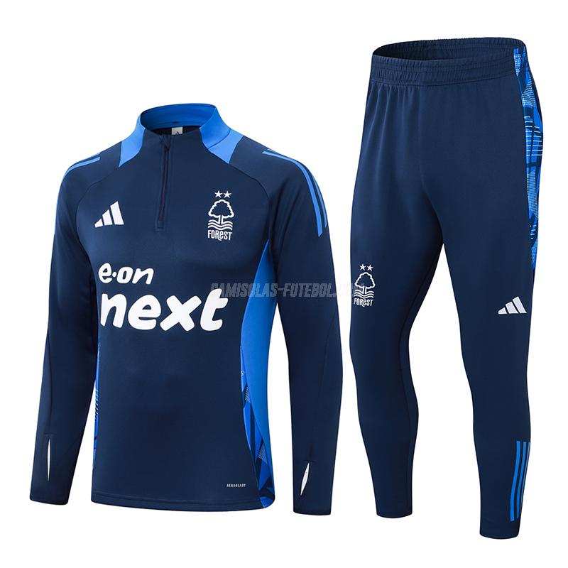 adidas sweatshirt nottingham forest azul navy 2024-25