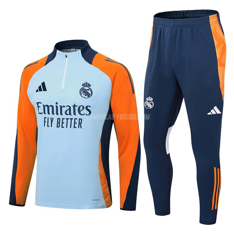 adidas sweatshirt real madrid azzurro chiaro 2024-25