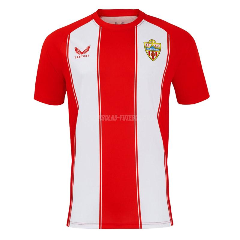 castore camisola ud almería equipamento principal 2024-25