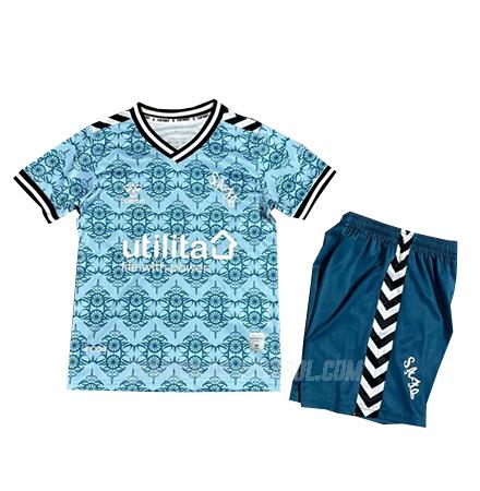 hummel camisola sunderland crianças equipamento alternativo 2024-25