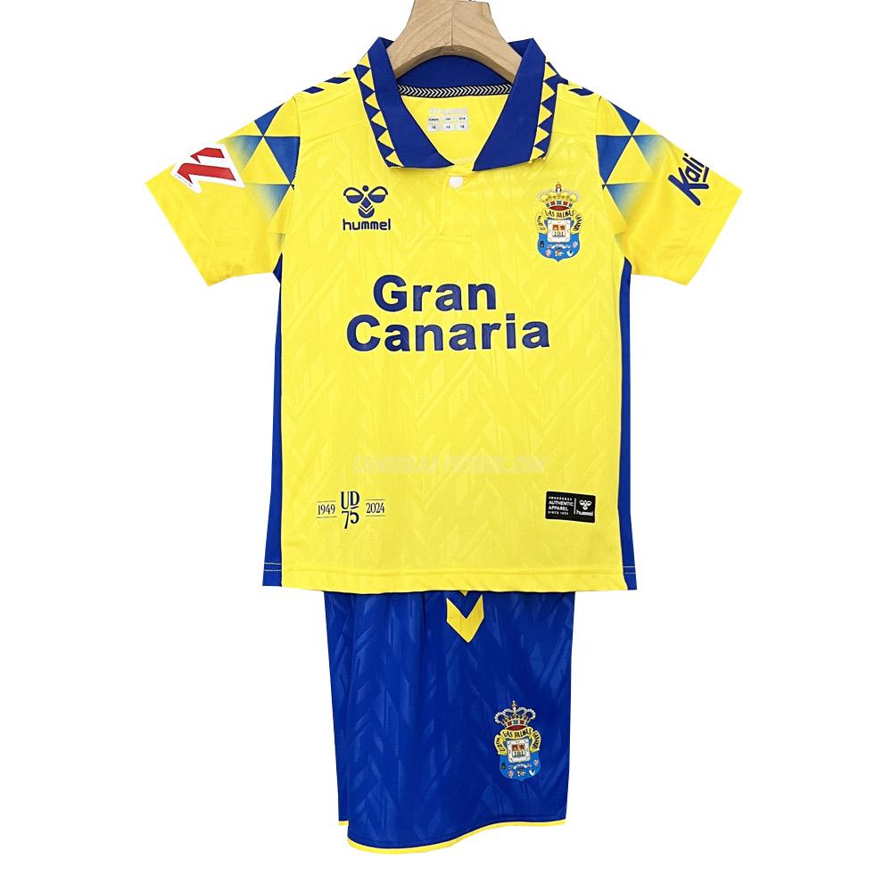 hummel camisola ud las palmas crianças equipamento principal 2024-25