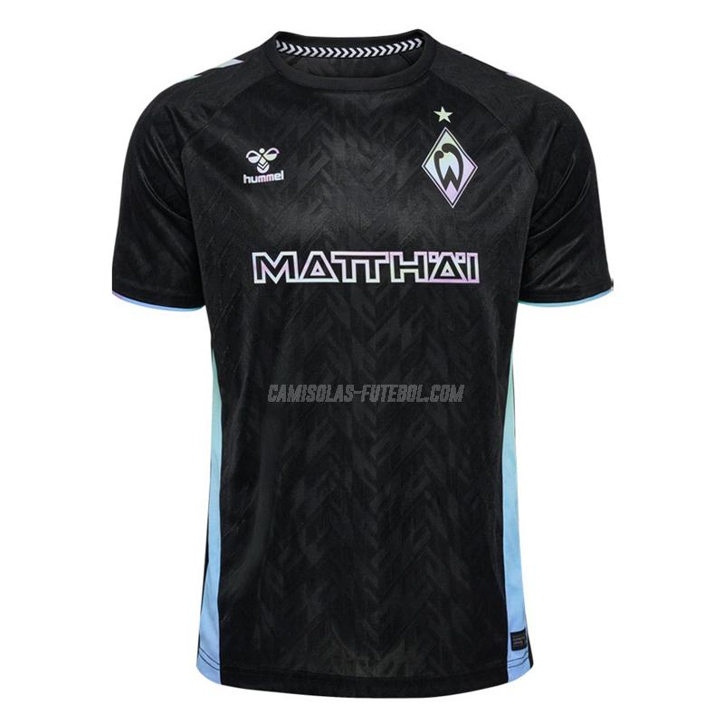 hummel camisola werder bremen equipamento alternativo 2024-25