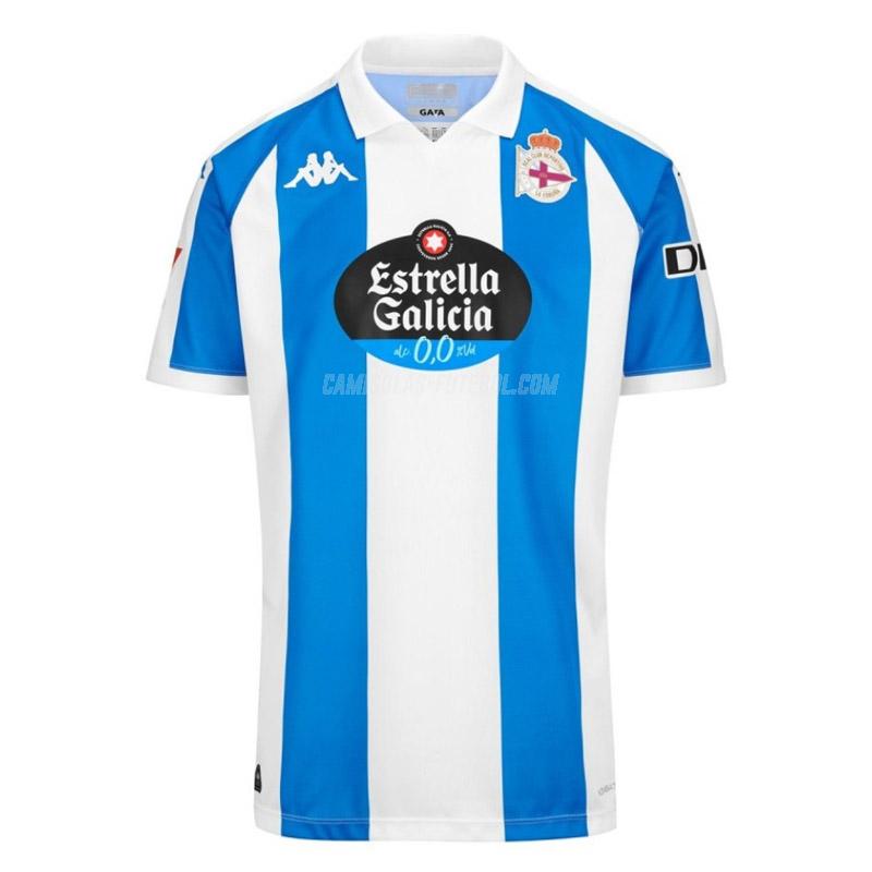 kappa camisola deportivo la coruña equipamento principal 2024-25