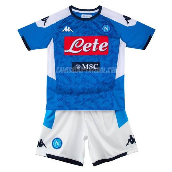 kappa camisola napoli crianças equipamento principal 2019-2020