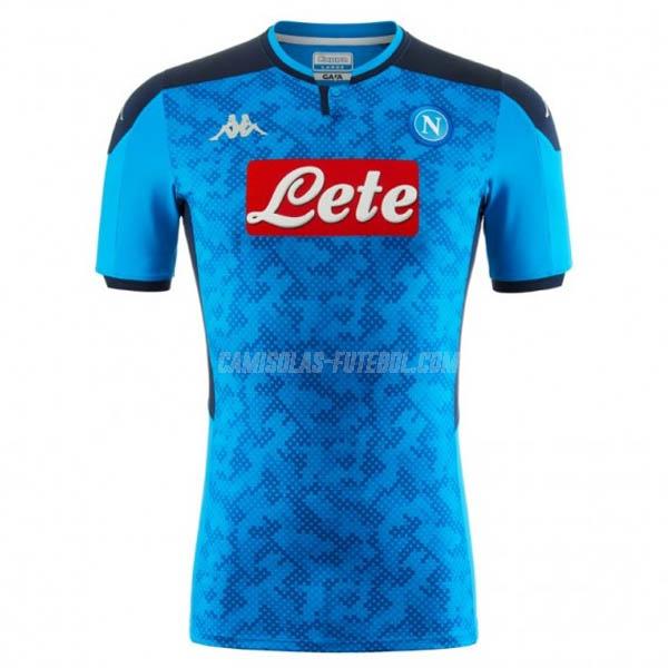 kappa camisola napoli europa azul 2019-2020