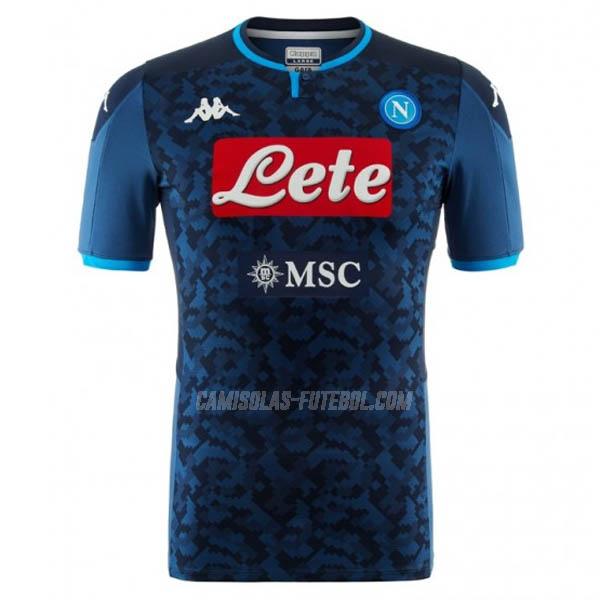 kappa camisola napoli guarda-redes azul 2019-2020