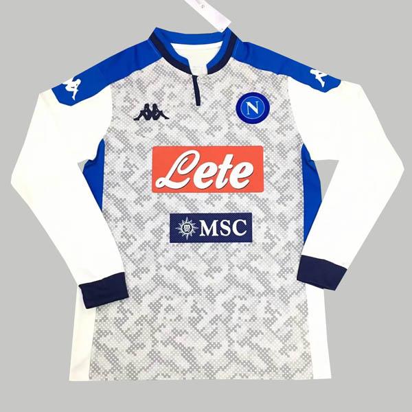 kappa camisola napoli manga comprida equipamento alternativo 2019-2020