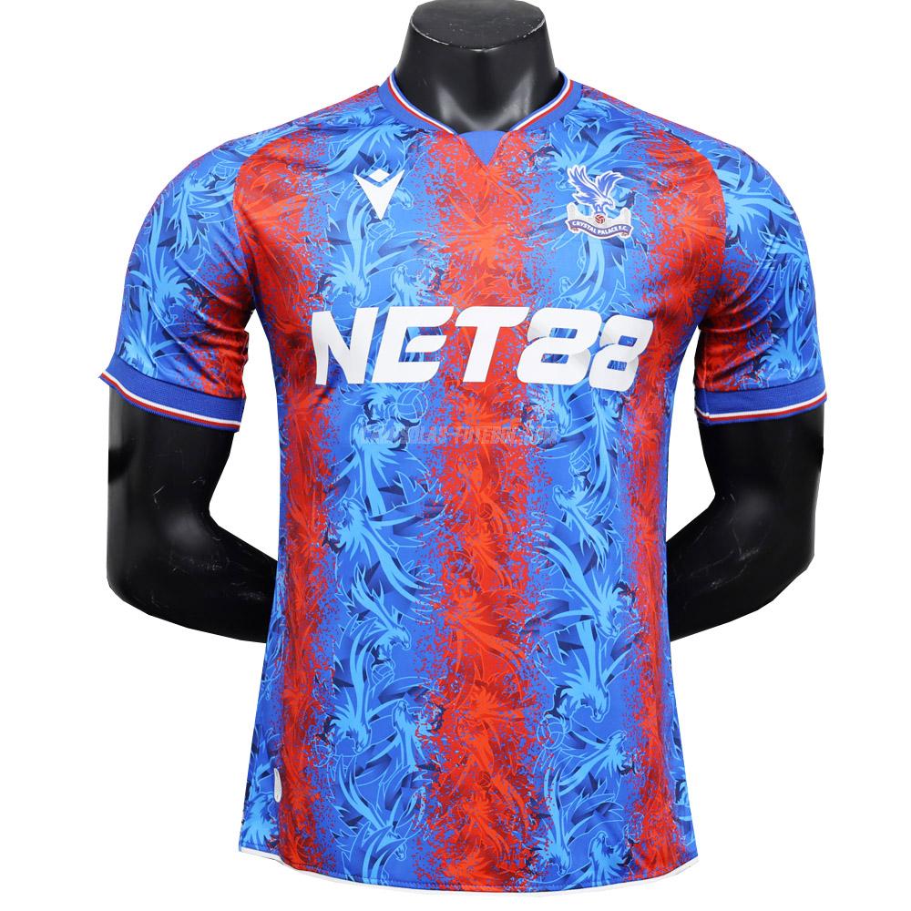 macron camisola crystal palace edição player equipamento principal 2024-25