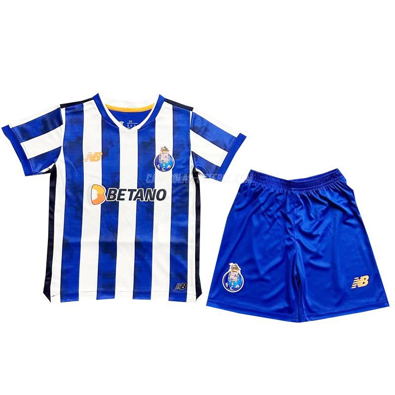 new balance camisola fc porto crianças equipamento principal 2024-25