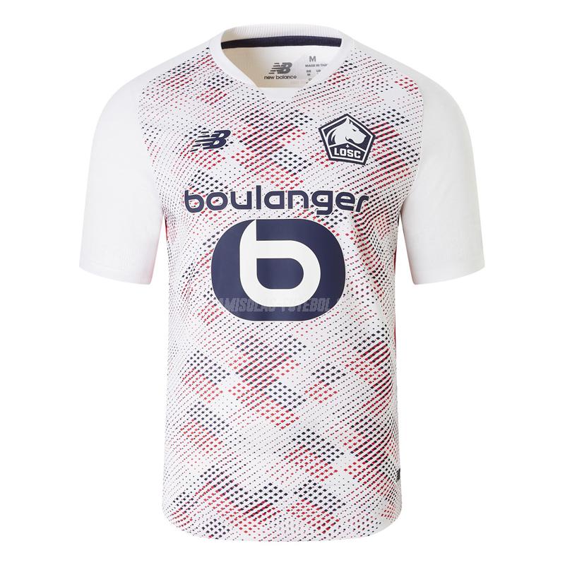 new balance camisola lille osc equipamento suplente 2024-25