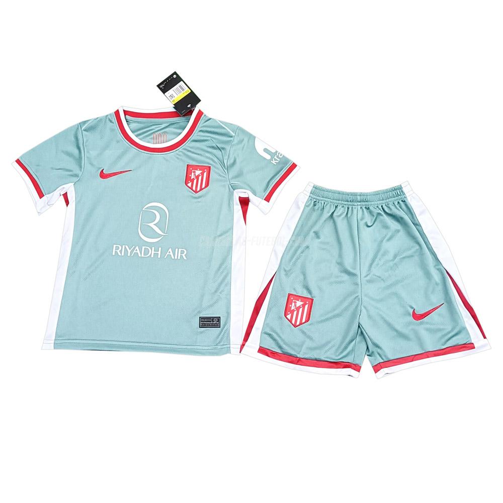 nike camisola atlético de madrid crianças equipamento suplente 2024-25