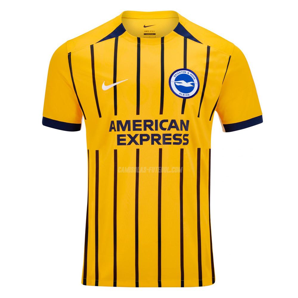 nike camisola brighton hove albion equipamento suplente 2024-25