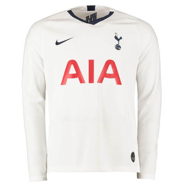 nike camisola tottenham hotspur manga comprida equipamento principal 2019-2020