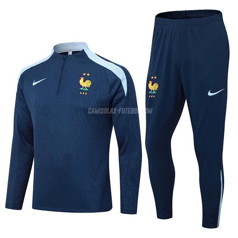 nike sweatshirt frança a241215 azul navy 2024-25