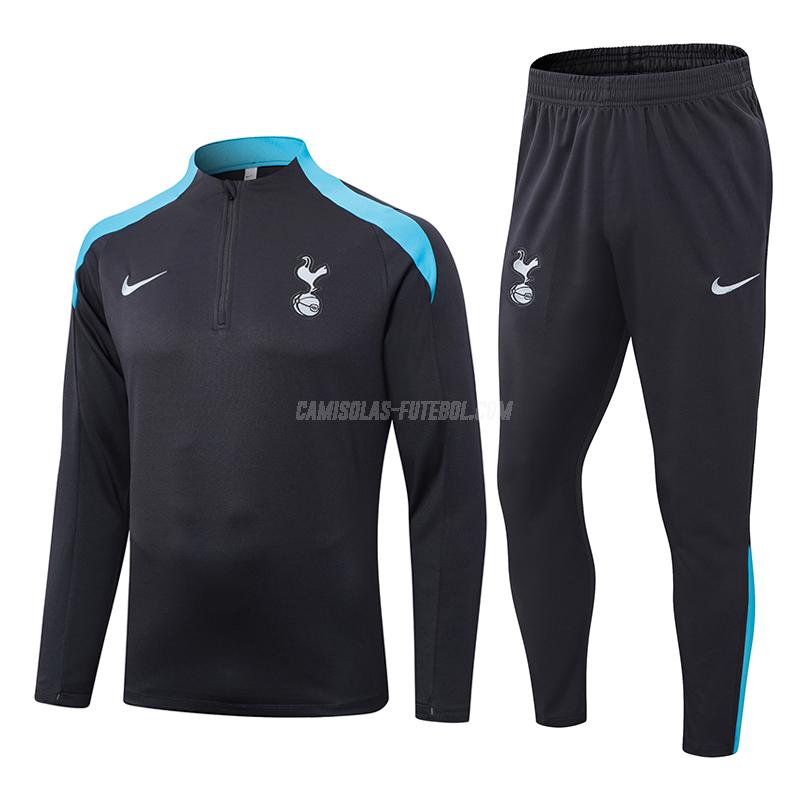 nike sweatshirt tottenham hotspur preto 2024-25