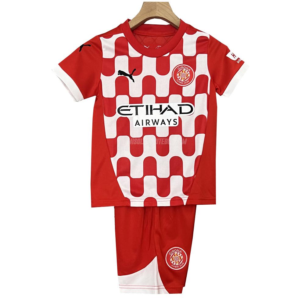 puma camisola girona crianças equipamento principal 2024-25