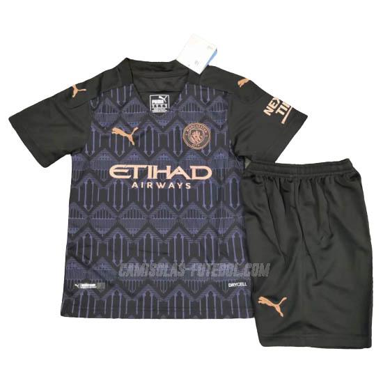 puma camisola manchester city crianças equipamento suplente 2020-21