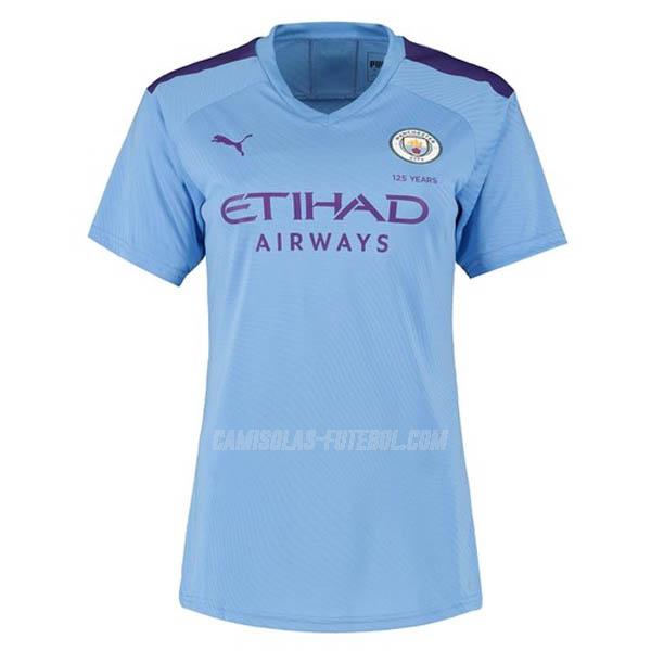 puma camisola manchester city mulher equipamento principal 2019-2020