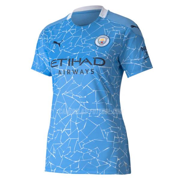 puma camisola manchester city mulher equipamento principal 2020-21