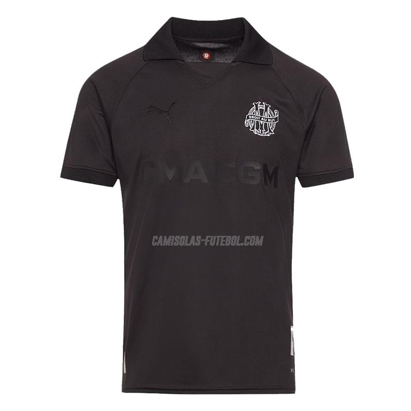 puma camisola olympique de marsella aniversário preto 2024-25