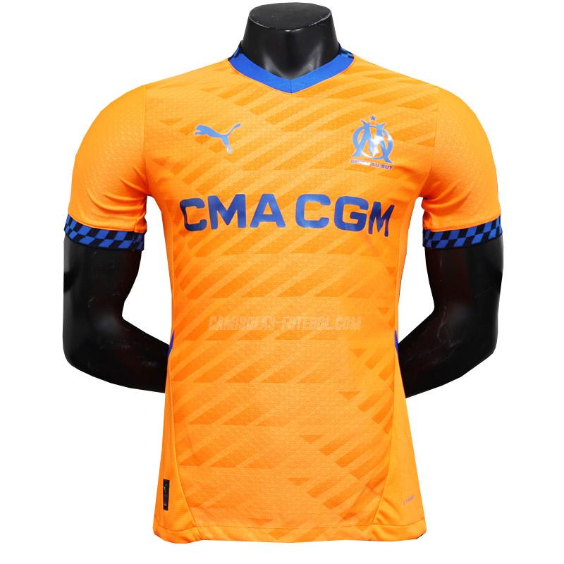 puma camisola olympique de marsella edição player equipamento alternativo 2024-25