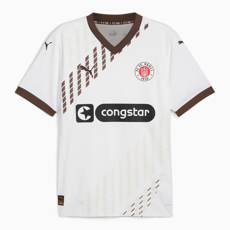 puma camisola st. pauli equipamento suplente 2024-25