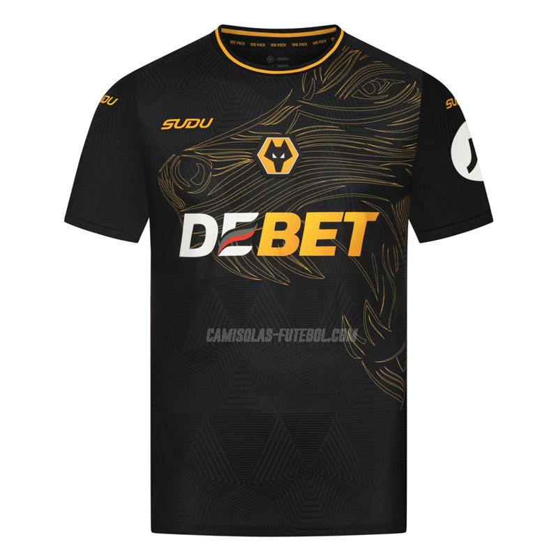 sudu camisola wolverhampton wanderers equipamento suplente 2024-25