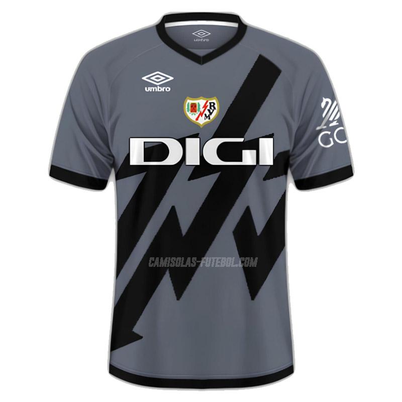 umbro camisola rayo vallecano equipamento alternativo 2024-25