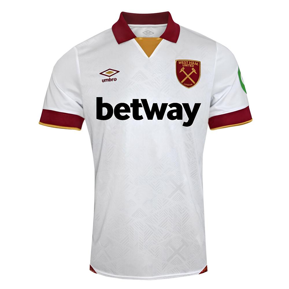 umbro camisola west ham equipamento alternativo 2024-25